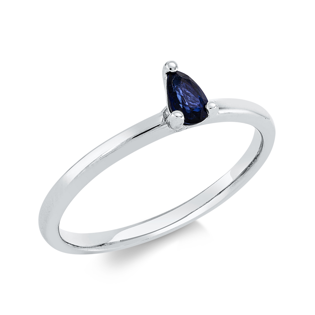 colored stone classic ring - 1HA08