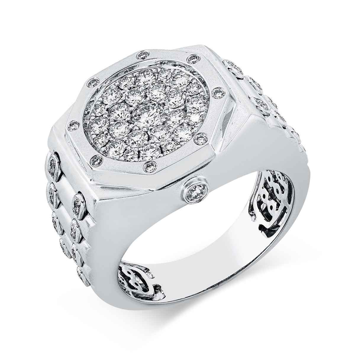 multi-stone ring - 1HE98