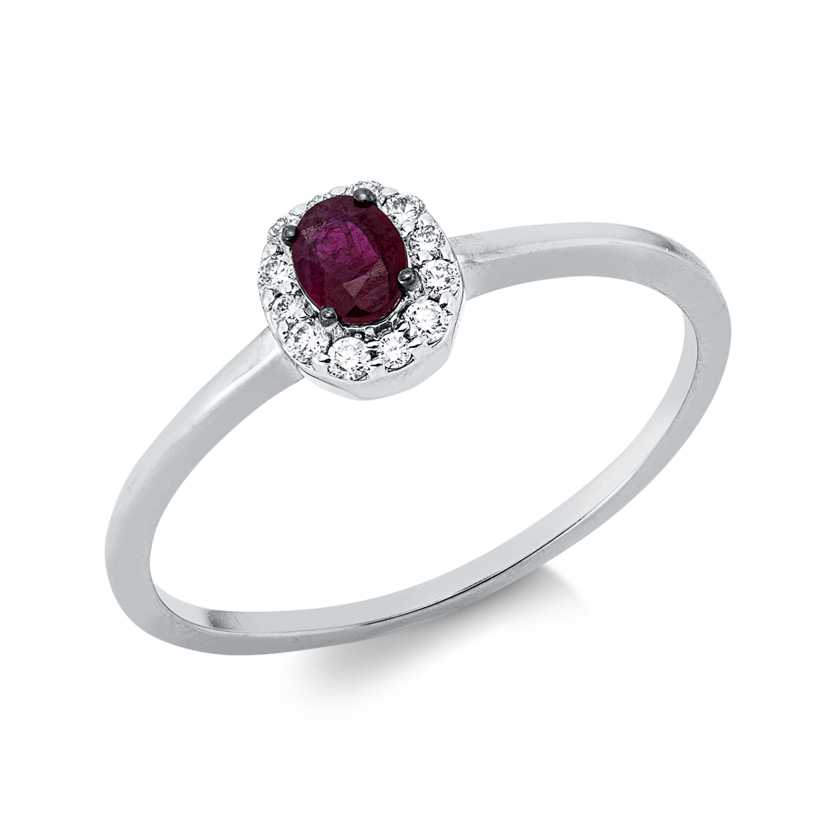 colored stone classic ring - 1HJ60