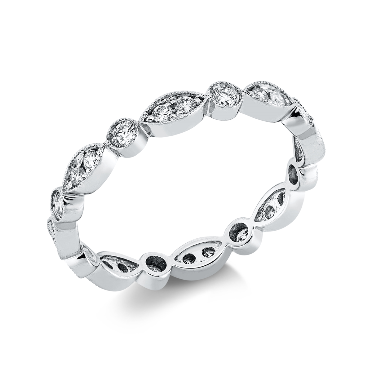 modern woman ring - 1HU86