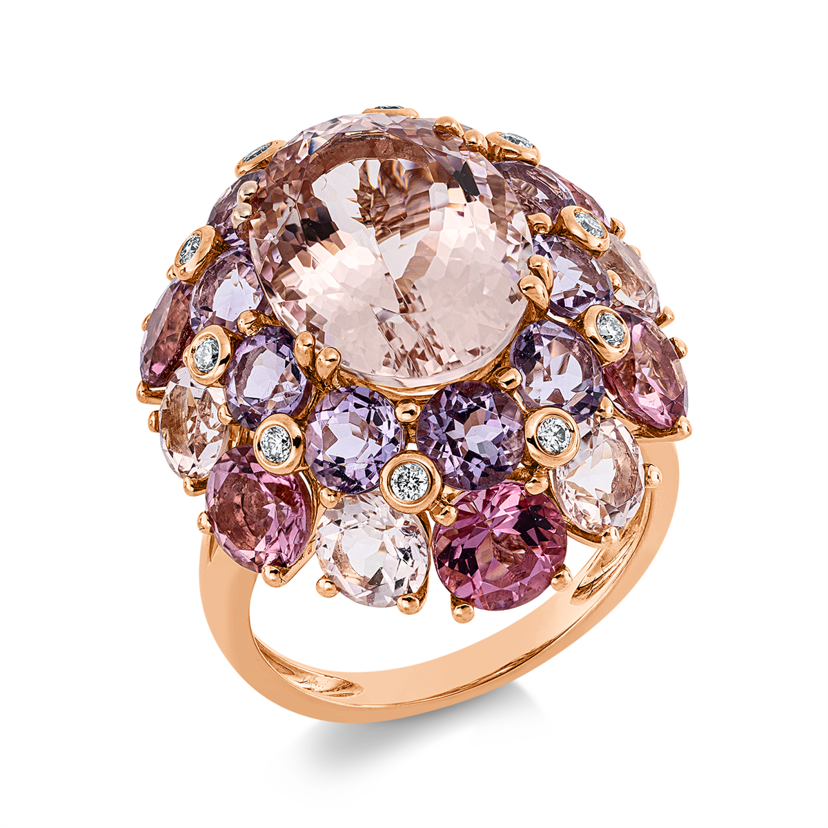 colored stone fashion ring - 1HV85