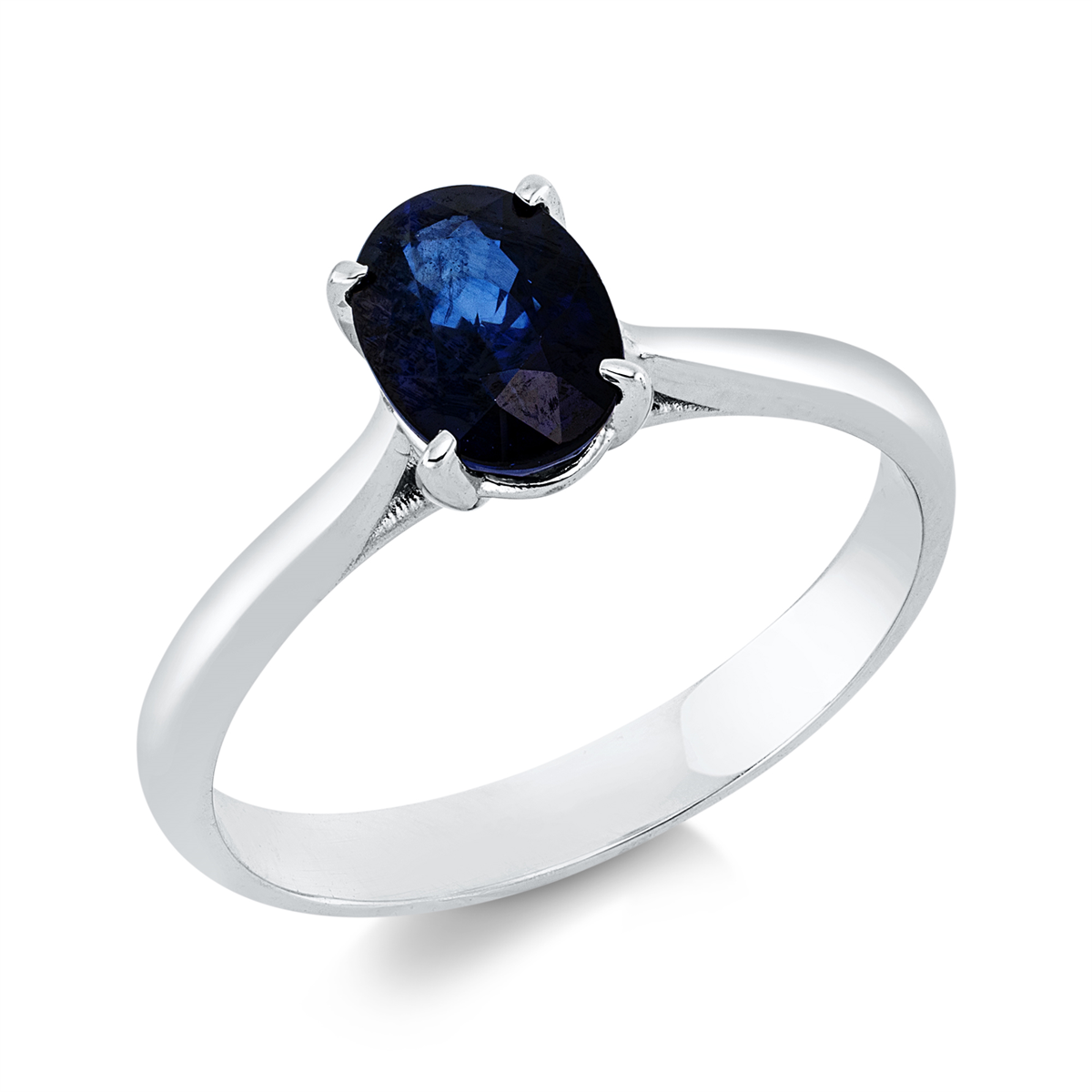 colored stone classic ring - 1HX96