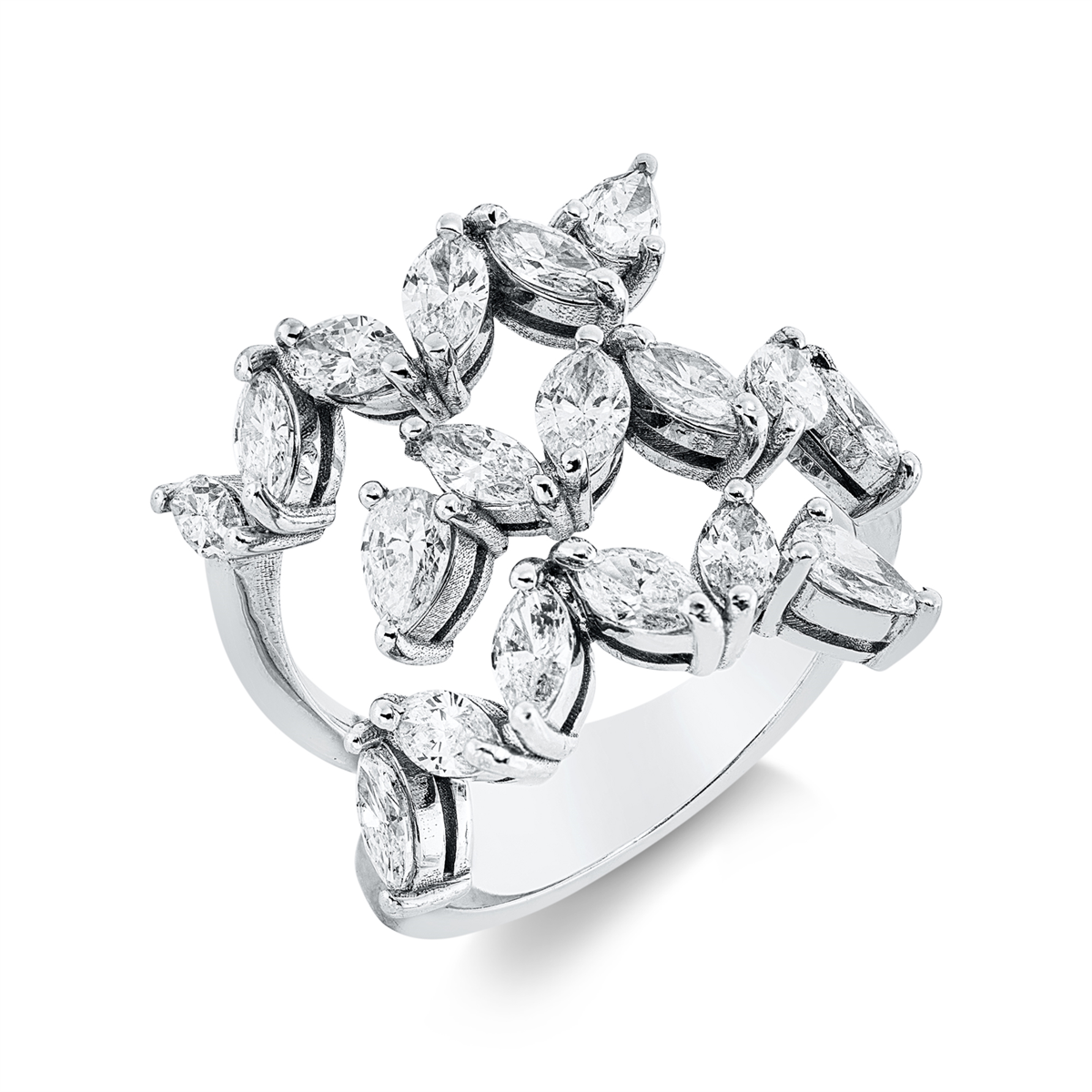 moderne damesring - 1HY96