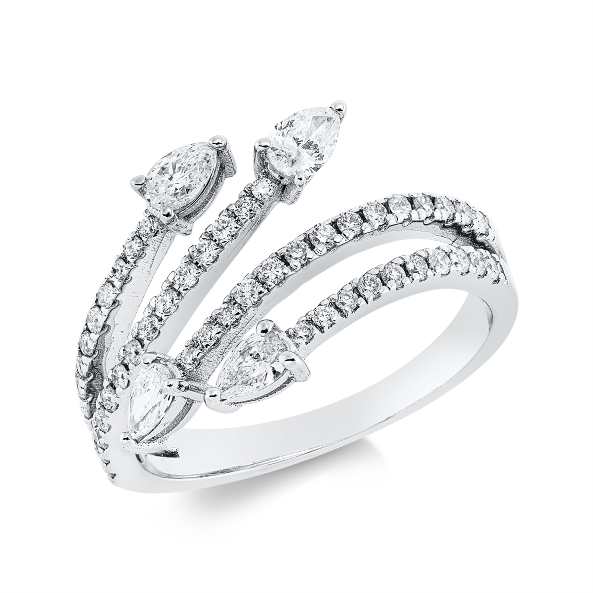 moderne damesring - 1HZ05