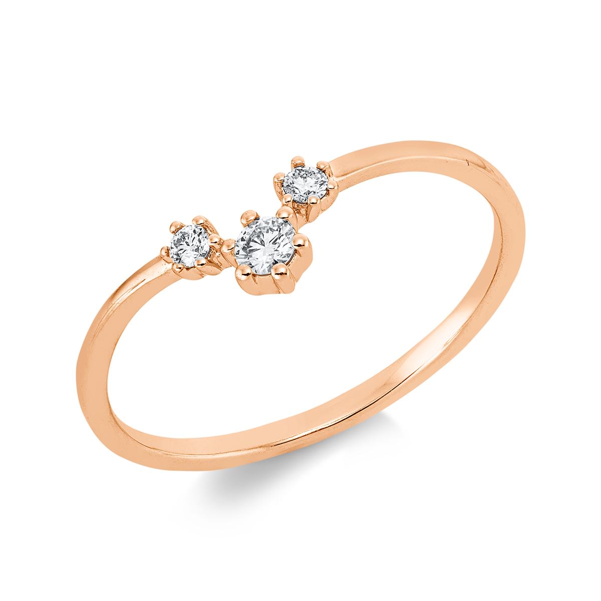 moderne damesring - 1ID59