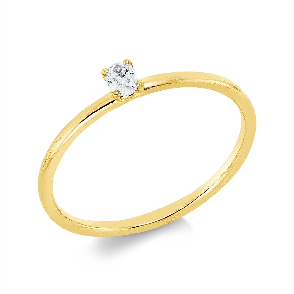 solitaire ring - 1IE21