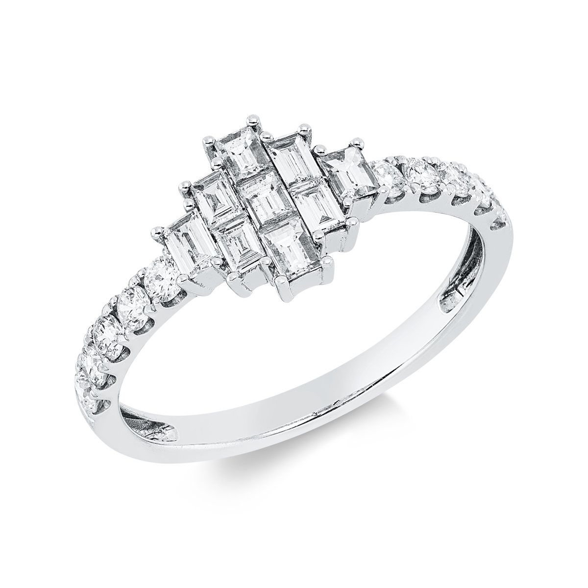 baguette illusie ring - 1IJ98