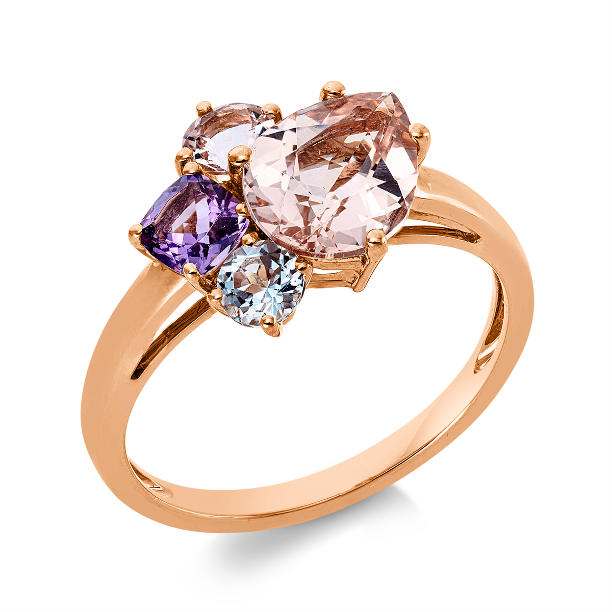 colored stone fashion ring - 1IY80