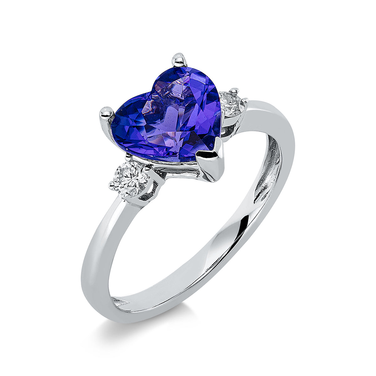 gekleurde stenen klassieke ring - 1J783