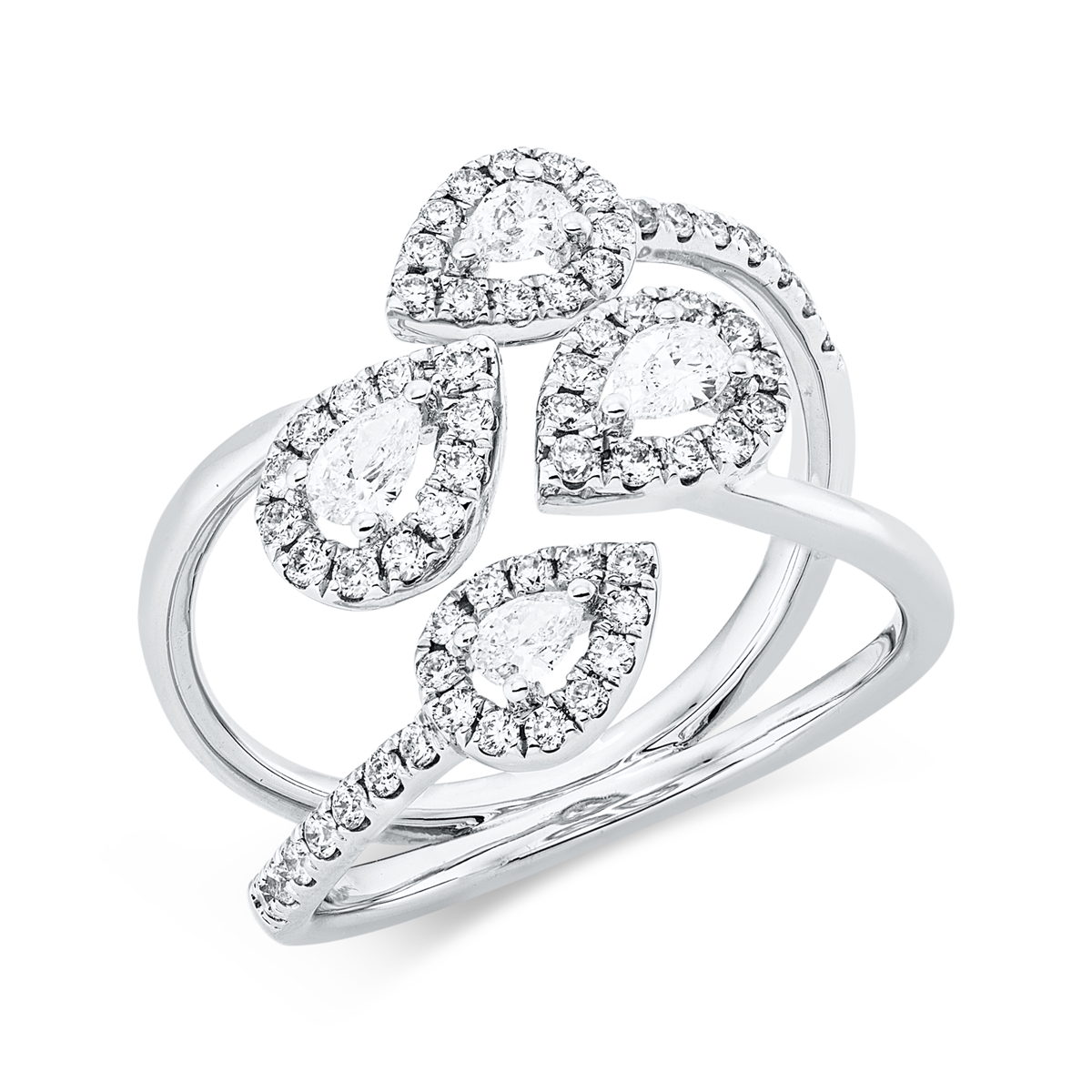 modern woman ring - 1JA87