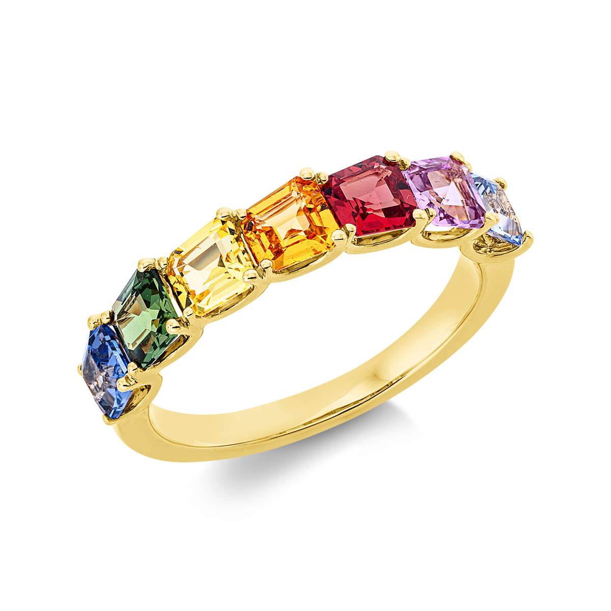 rainbow & multicolor ring - 1JB71
