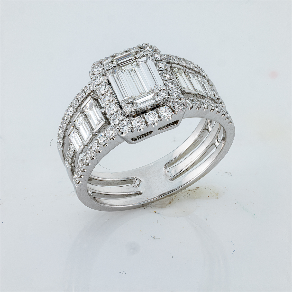 baguette ring - 1JB88