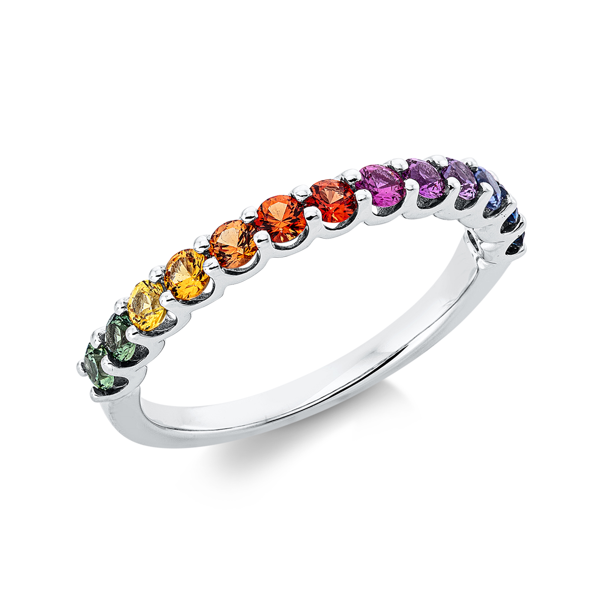 rainbow & multicolor ring - 1JF12