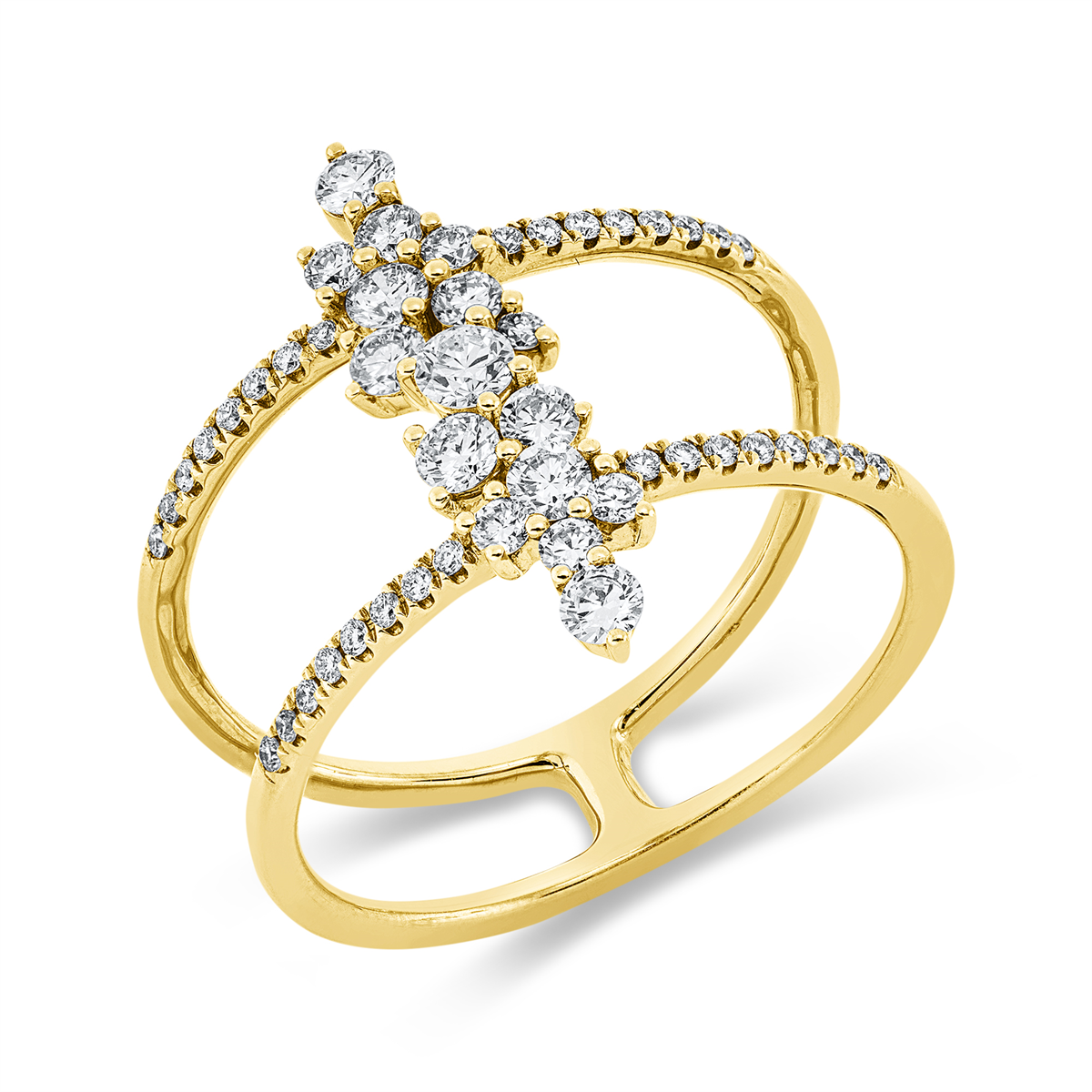 modern woman ring - 1JH15