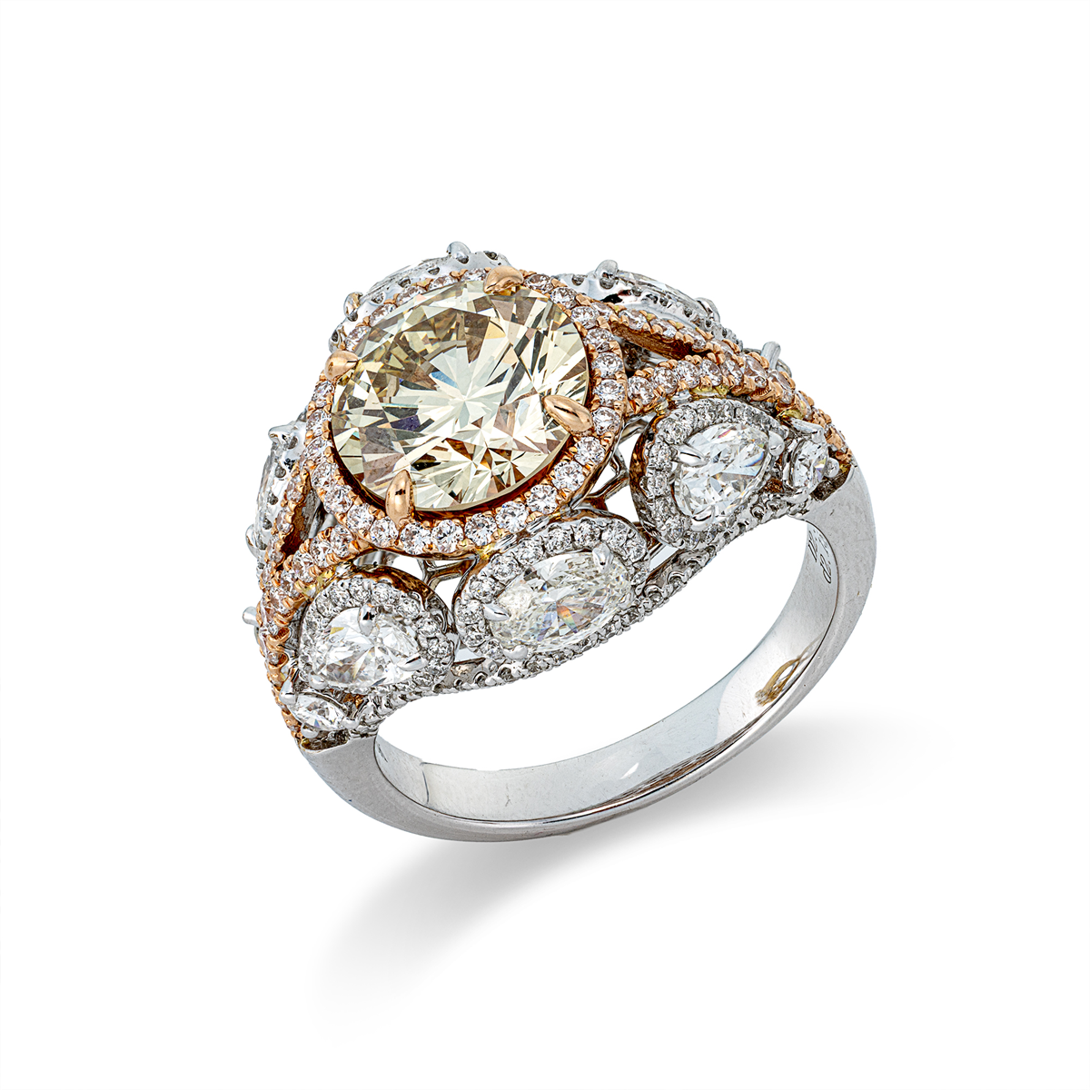 fancy colored diamond ring - 1JH57