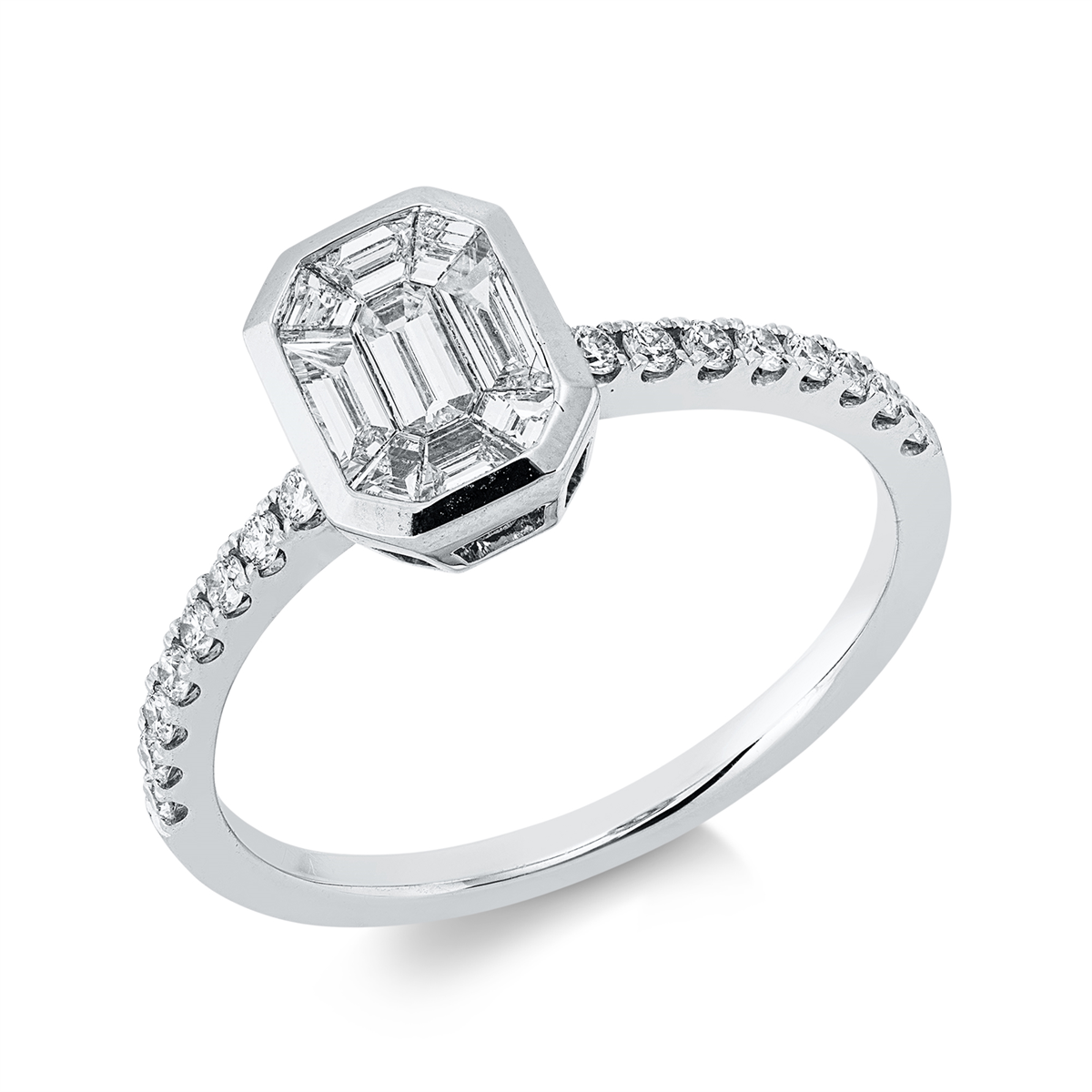 baguette ring - 1JK85