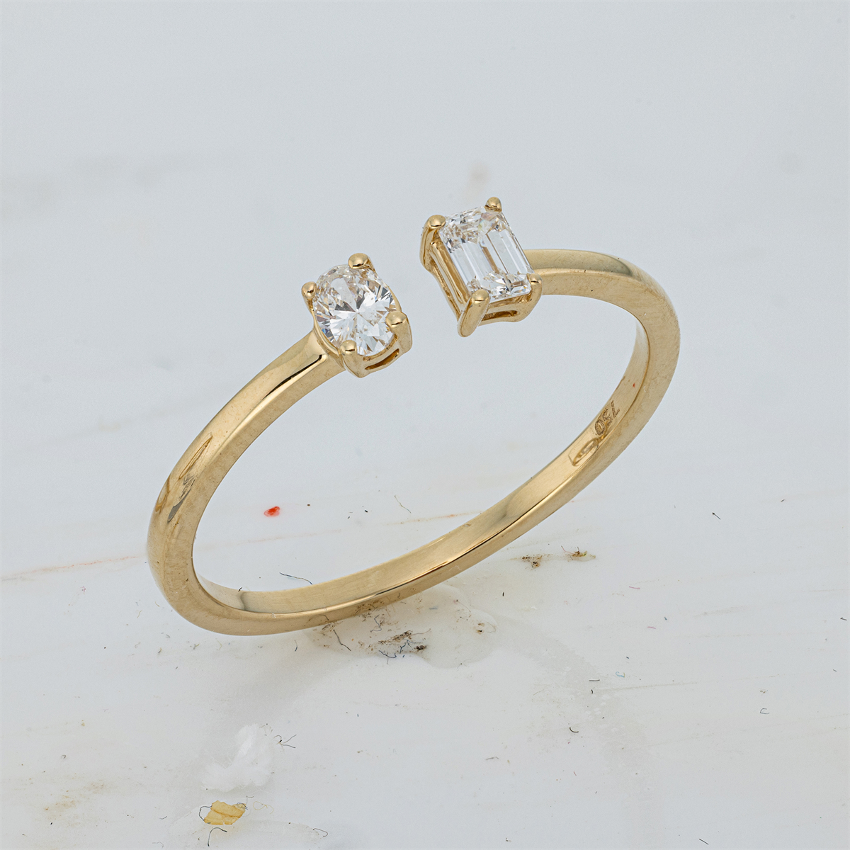 modern woman ring - 1JL67