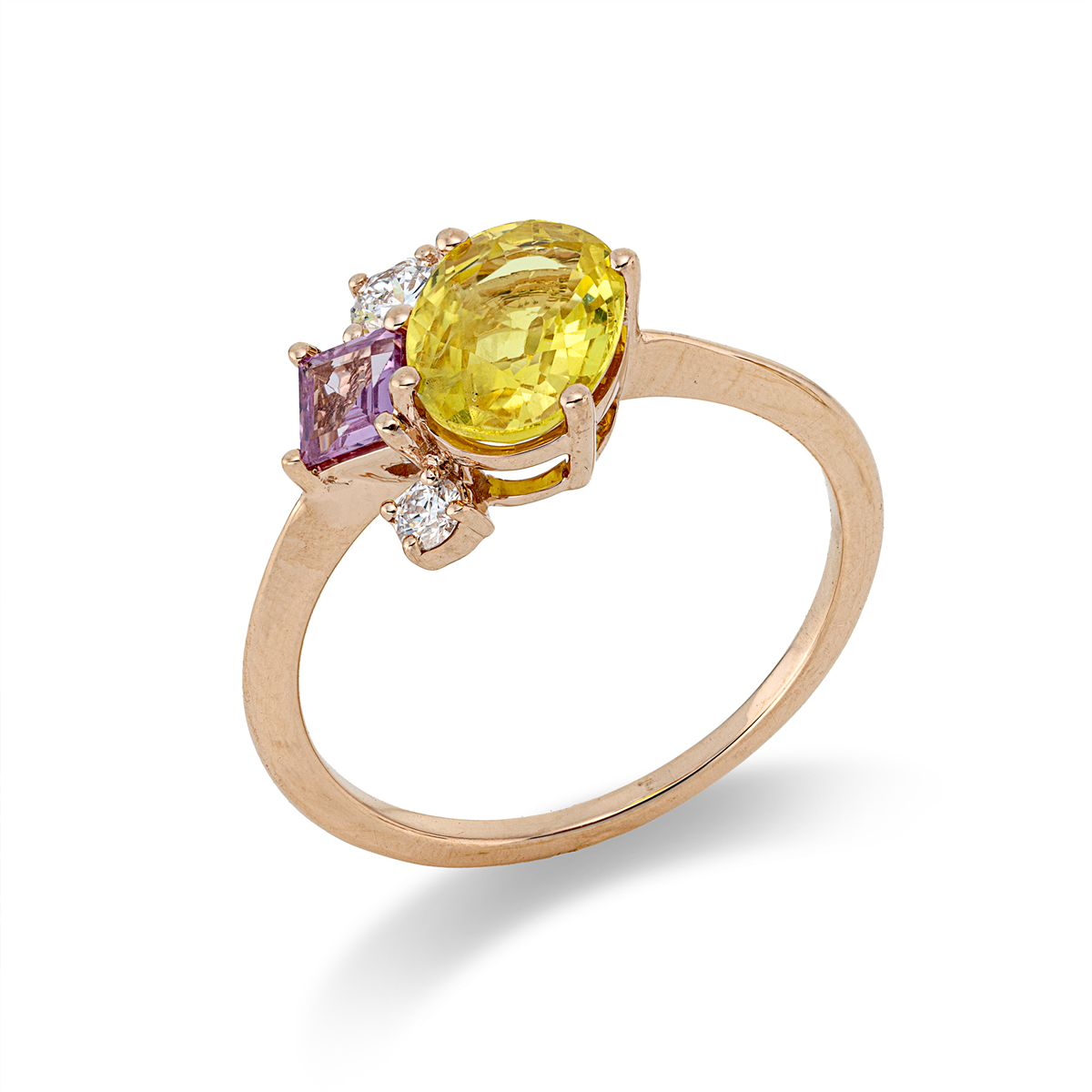 colored stone classic ring - 1JM20