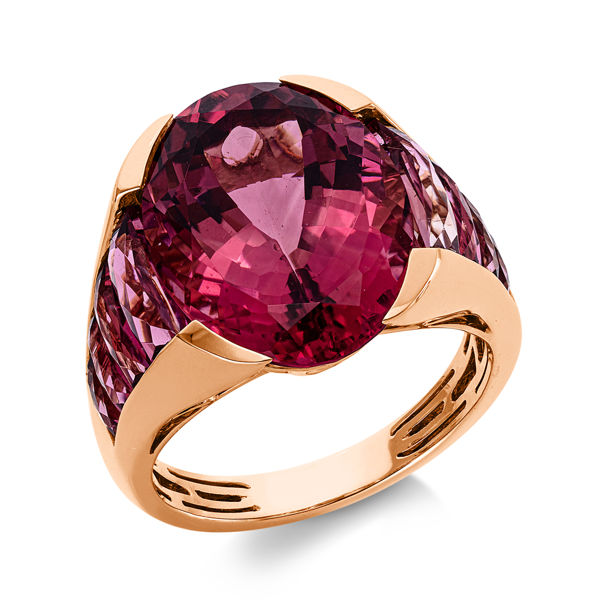 colored stone fashion ring - 1JZ79