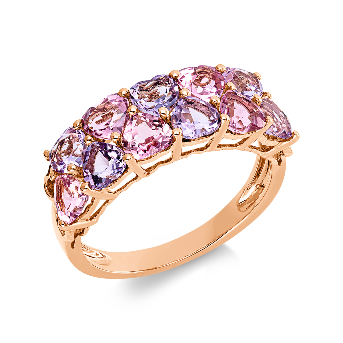 colored stone fashion ring - 1KA08