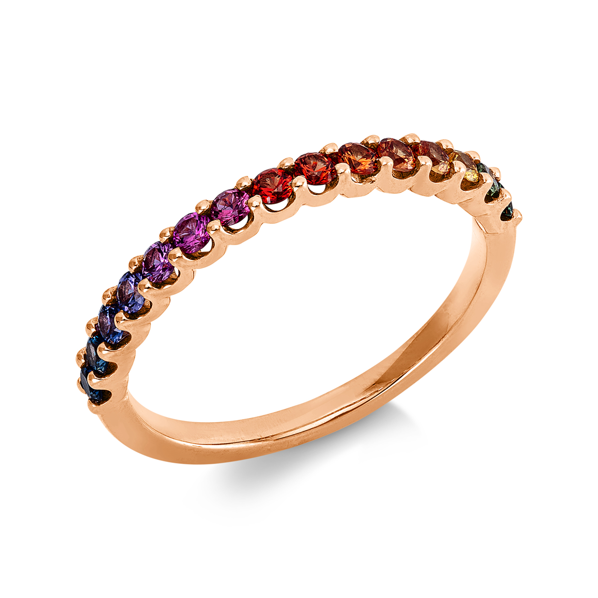 rainbow & multicolor ring - 1KB15