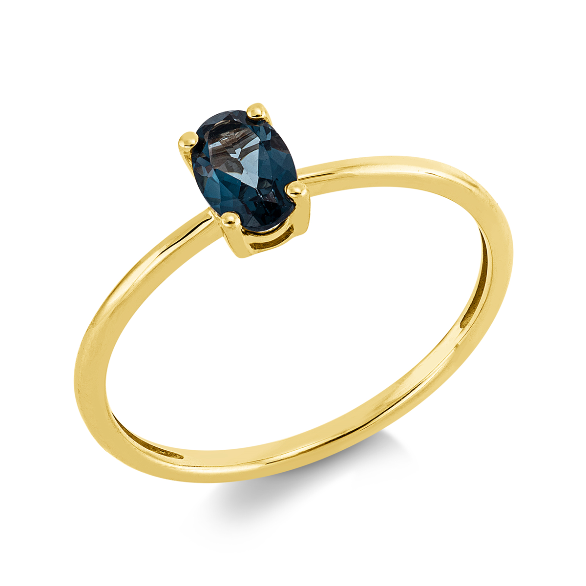 colored stone fashion ring - 1KG61