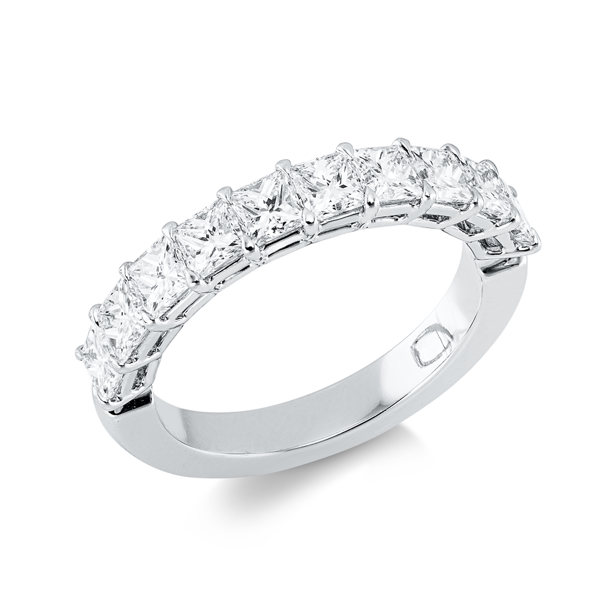 princess  exclusive ring in white gold