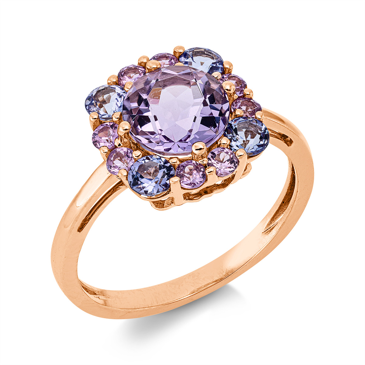 colored stone fashion ring - 1KK54