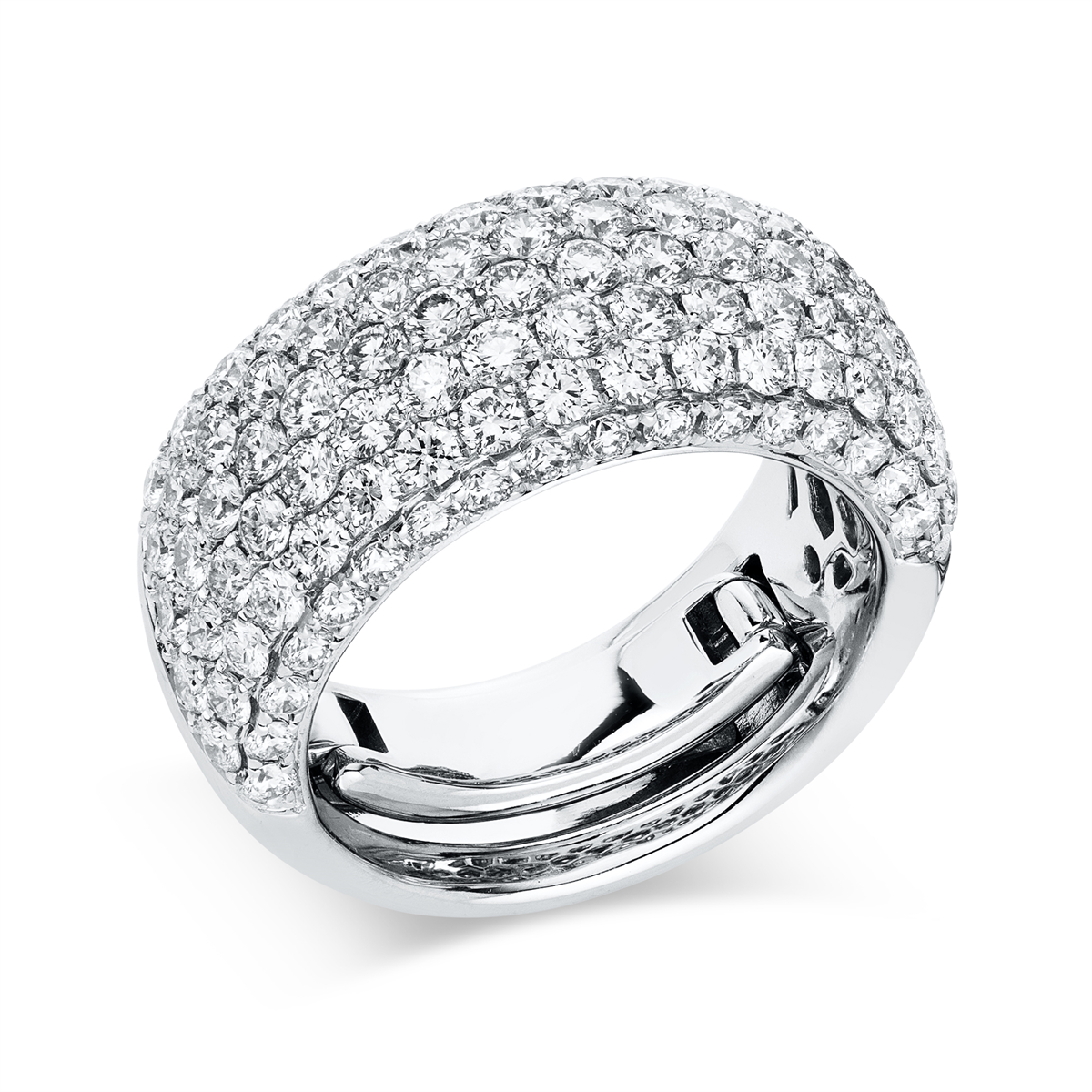 pavé ring - 1L141