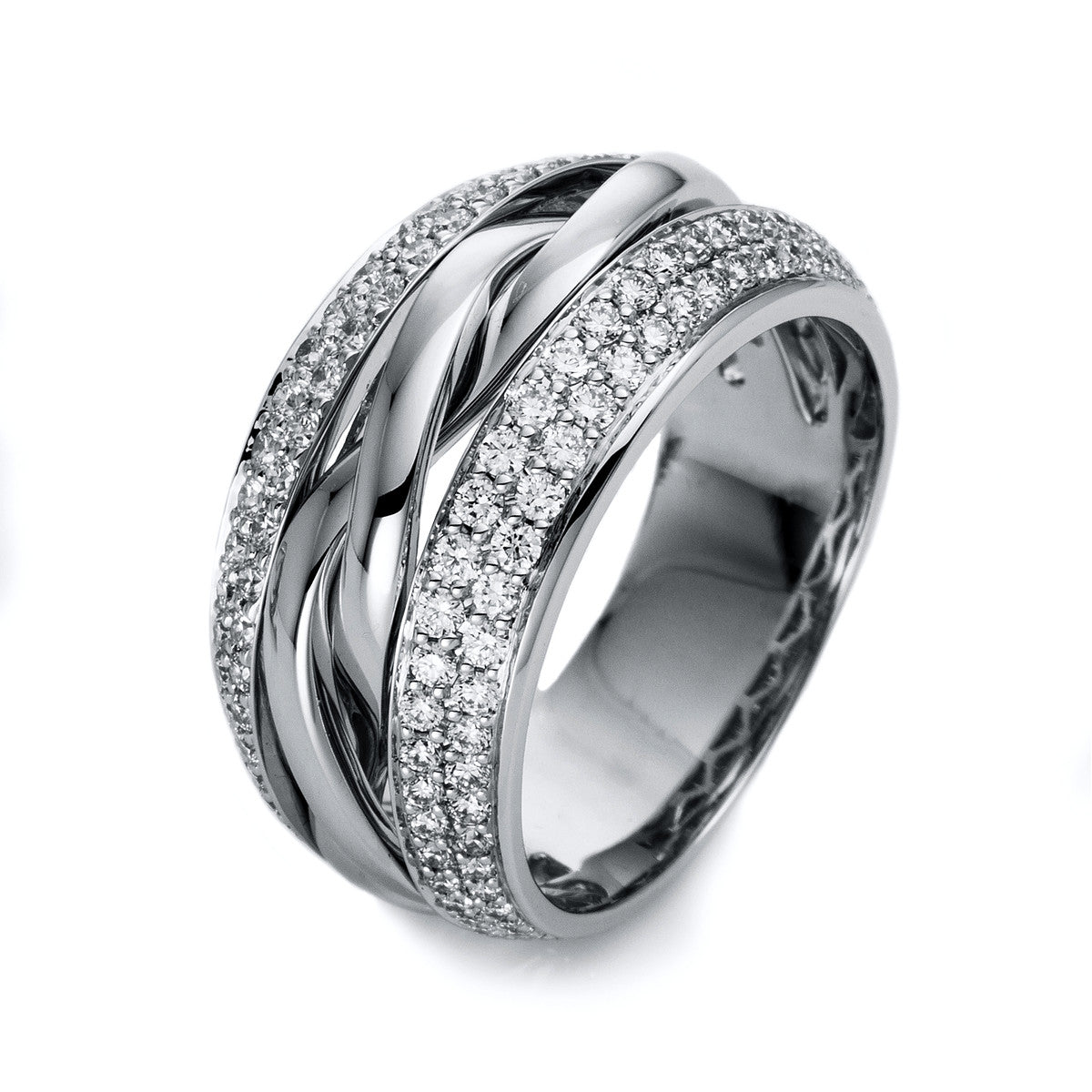 criss cross ring - 1O514