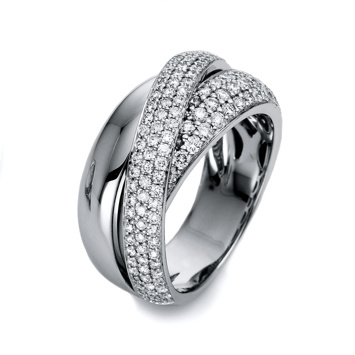 criss cross ring - 1O528