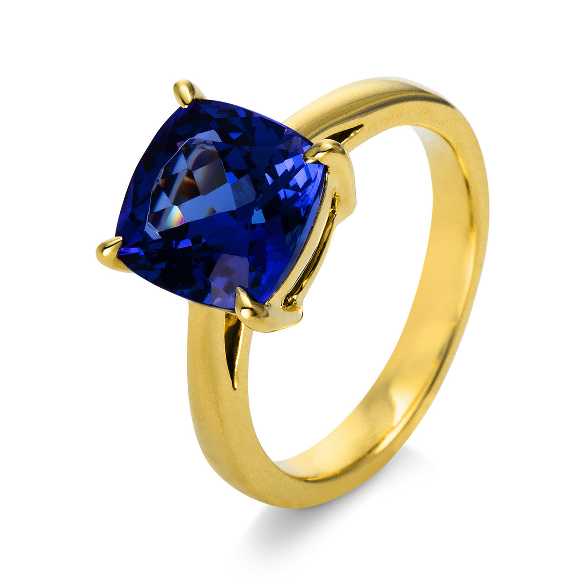 colored stone classic ring - 1O902