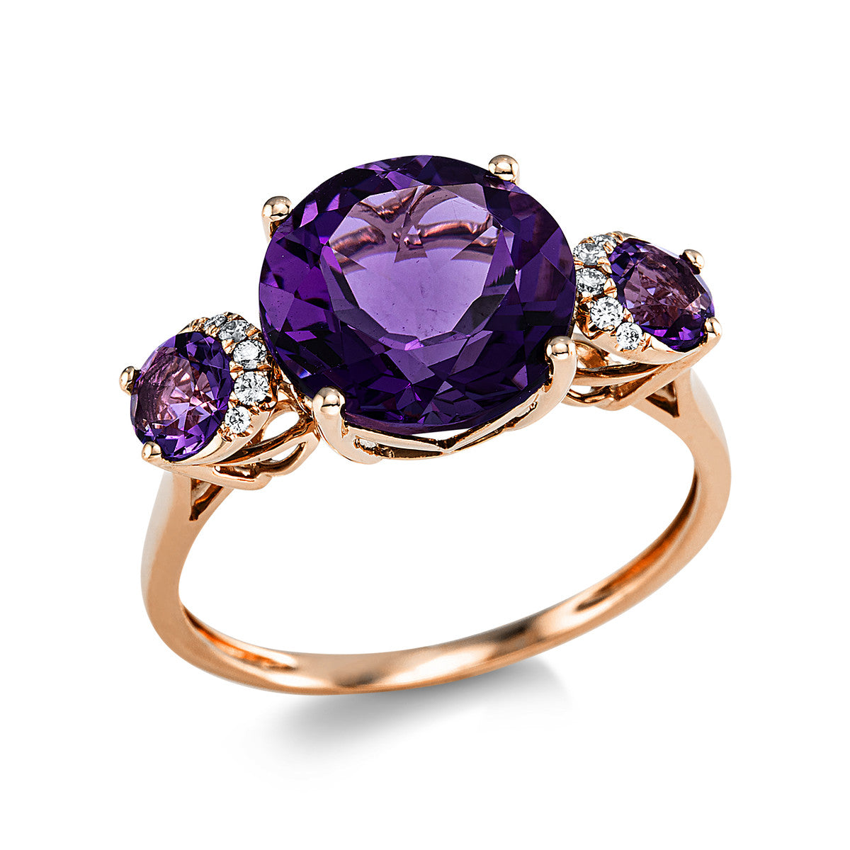 colored stone fashion ring - 1V994