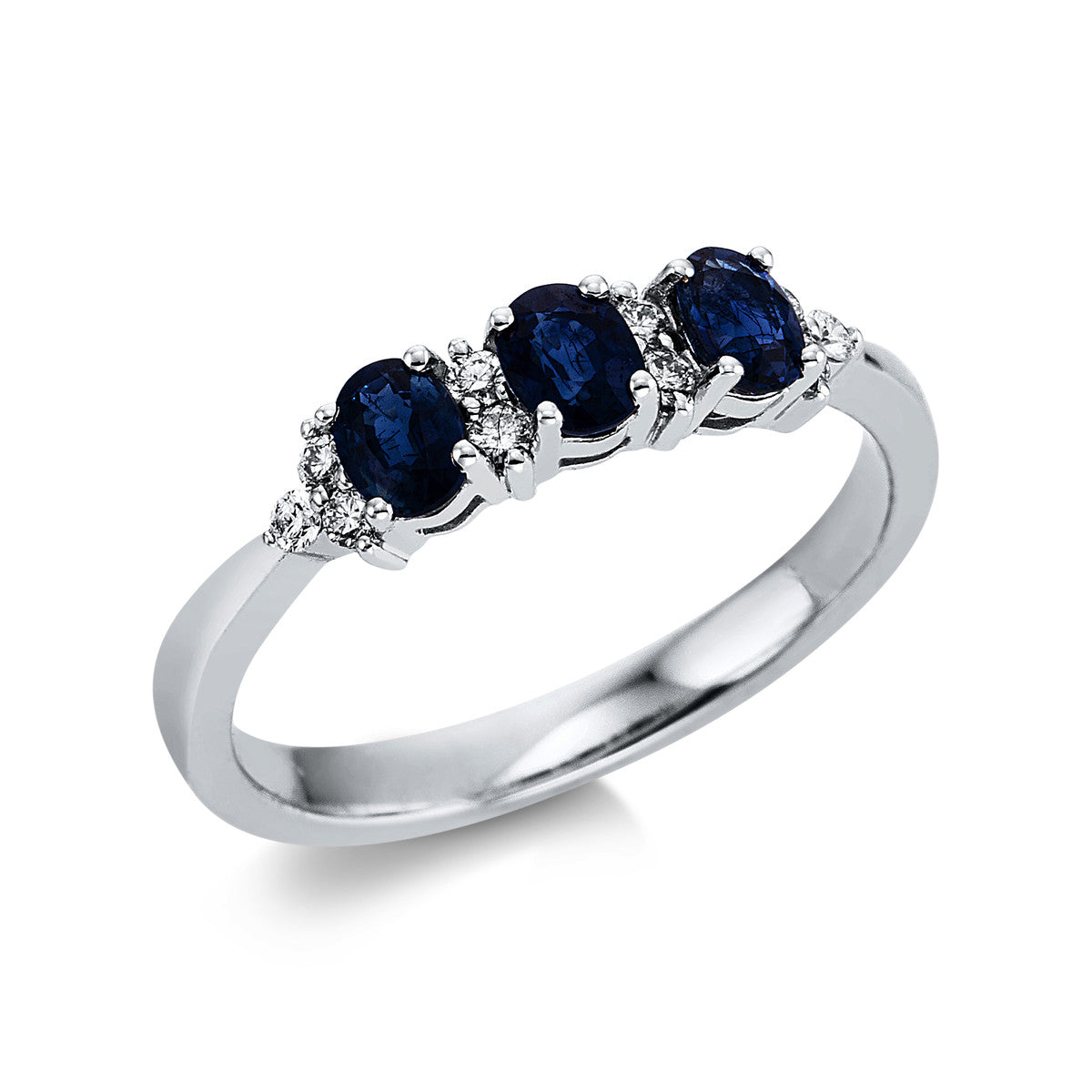 colored stone classic ring - 1W456