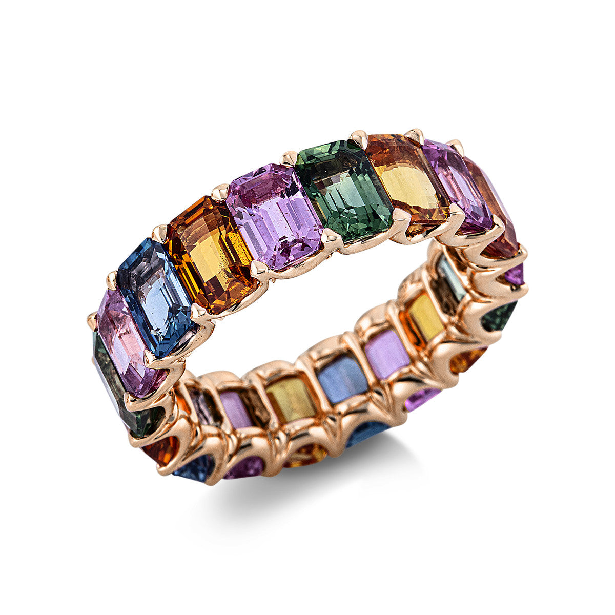 rainbow & multicolor ring - 1Y200
