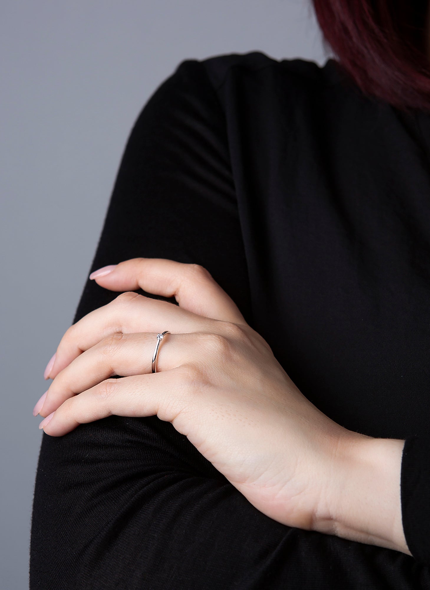 solitaire ring - 1A286