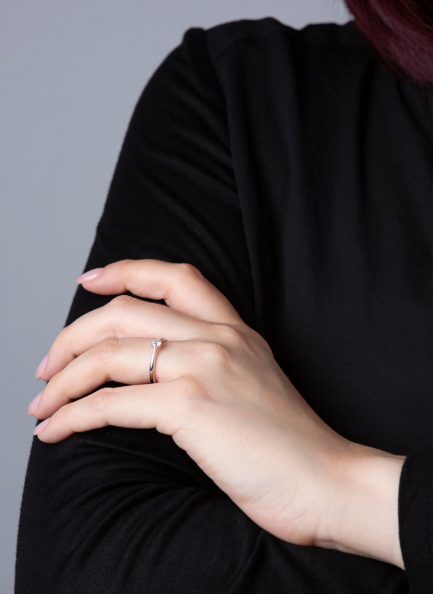 solitaire ring - 1A289