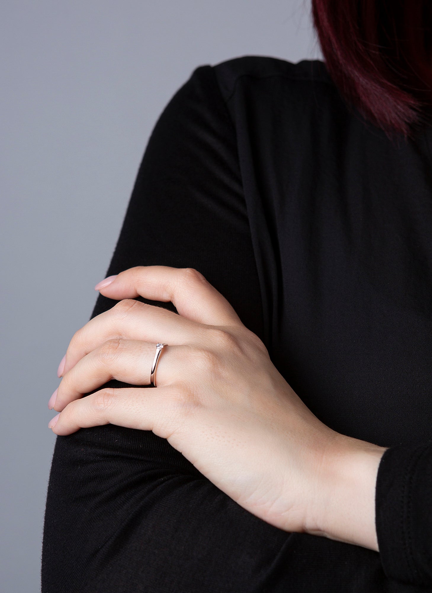solitaire ring - 1A439
