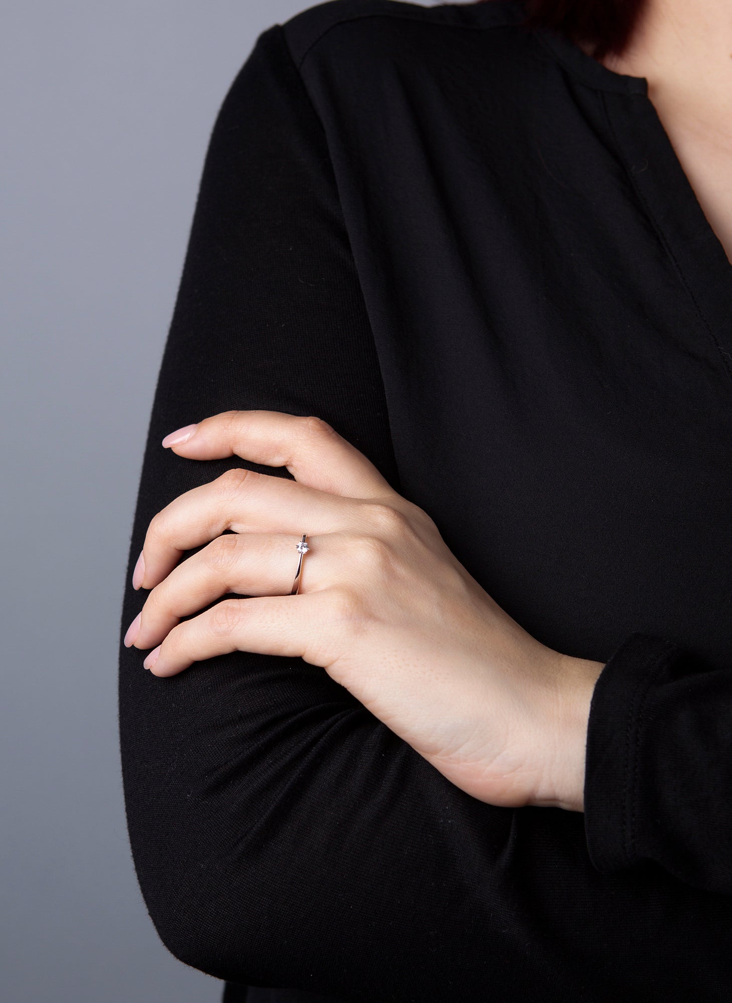 solitaire ring - 1A482