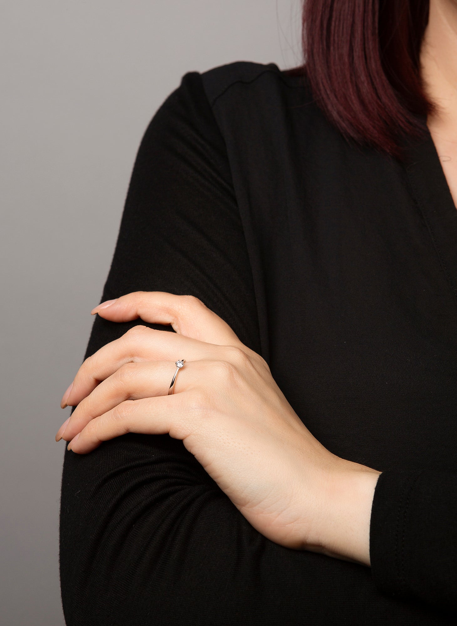 solitaire ring - 1C478