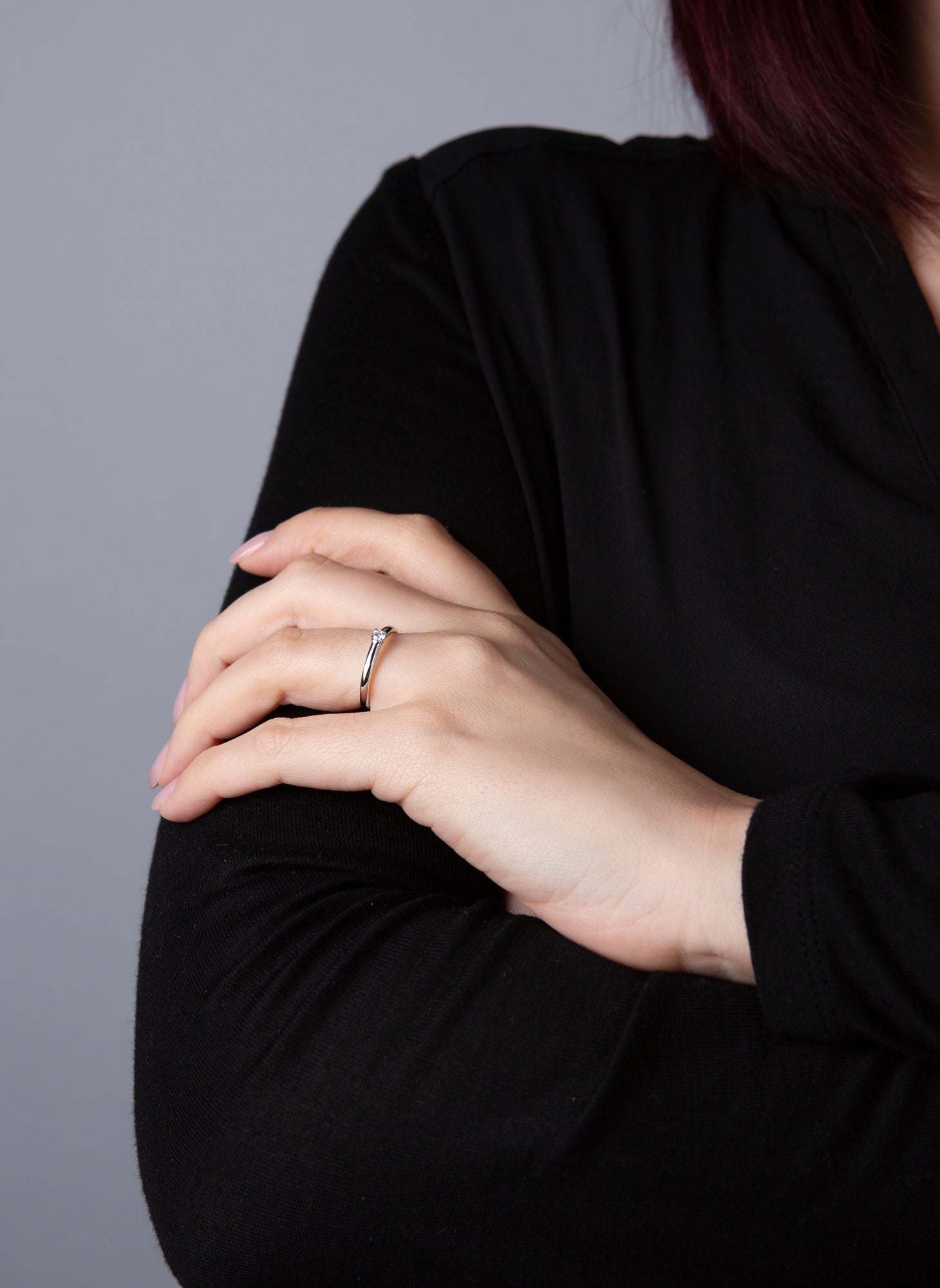 solitaire ring - 1C503