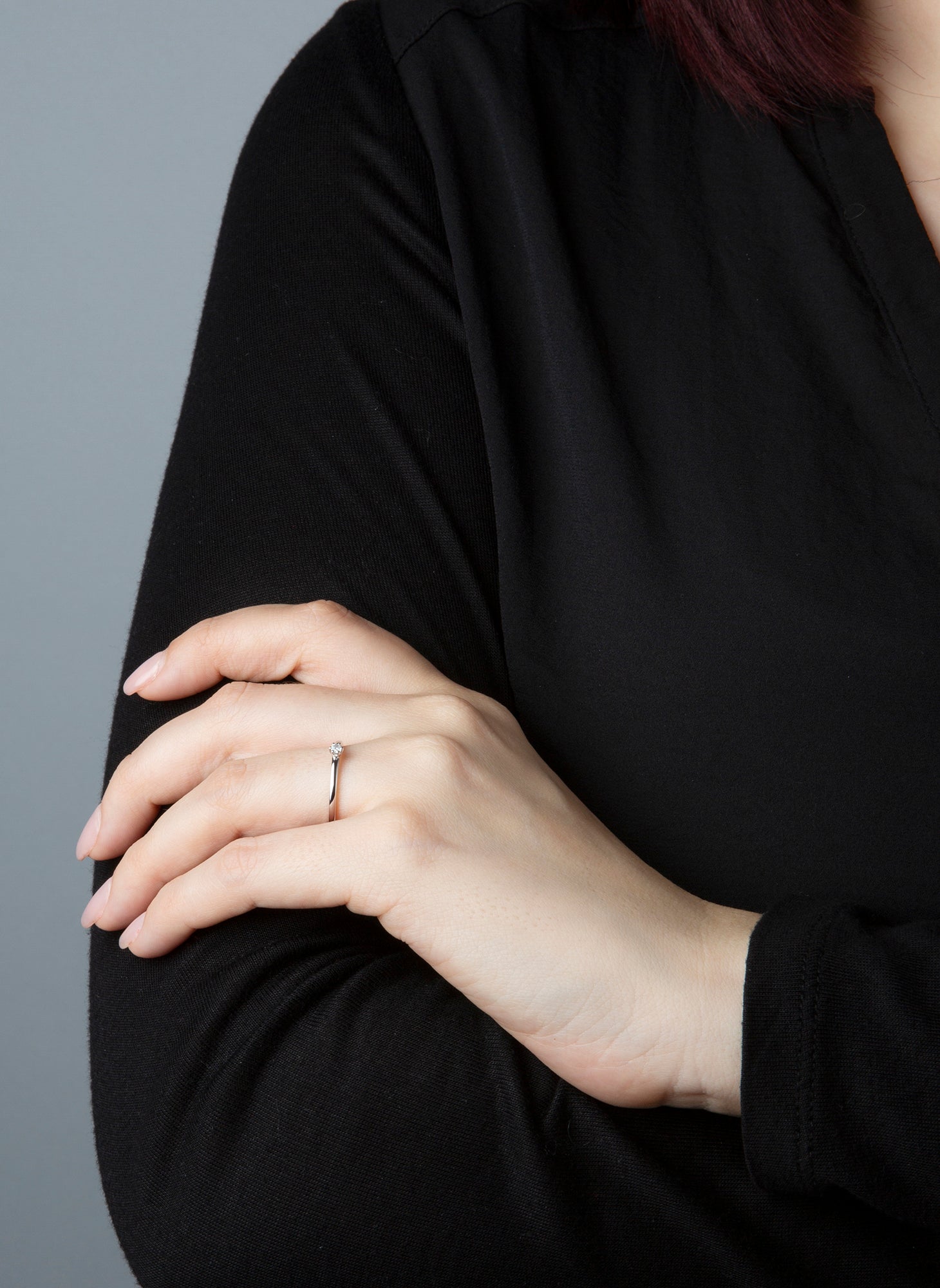 solitaire ring - 1O320