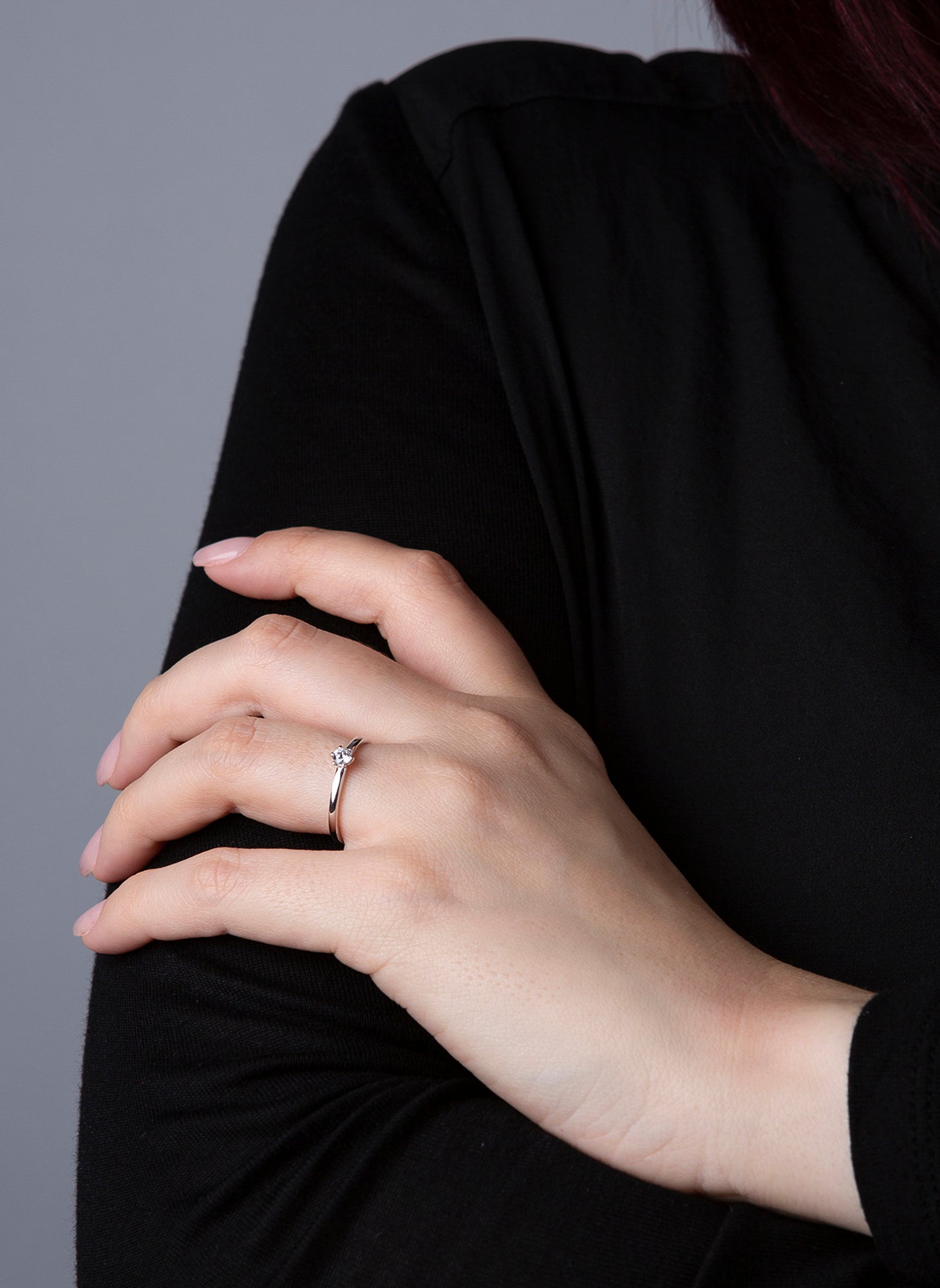 solitaire ring - 1O322