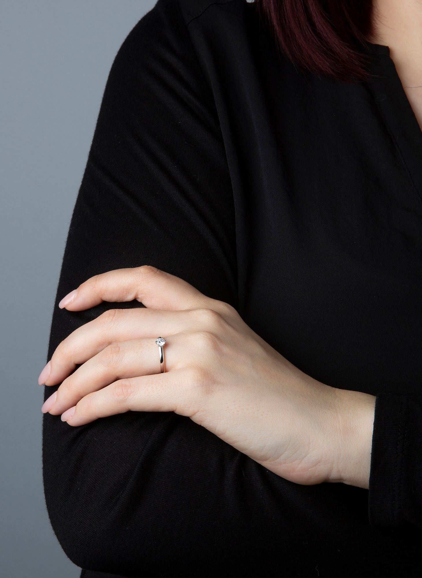 solitaire ring - 1O324