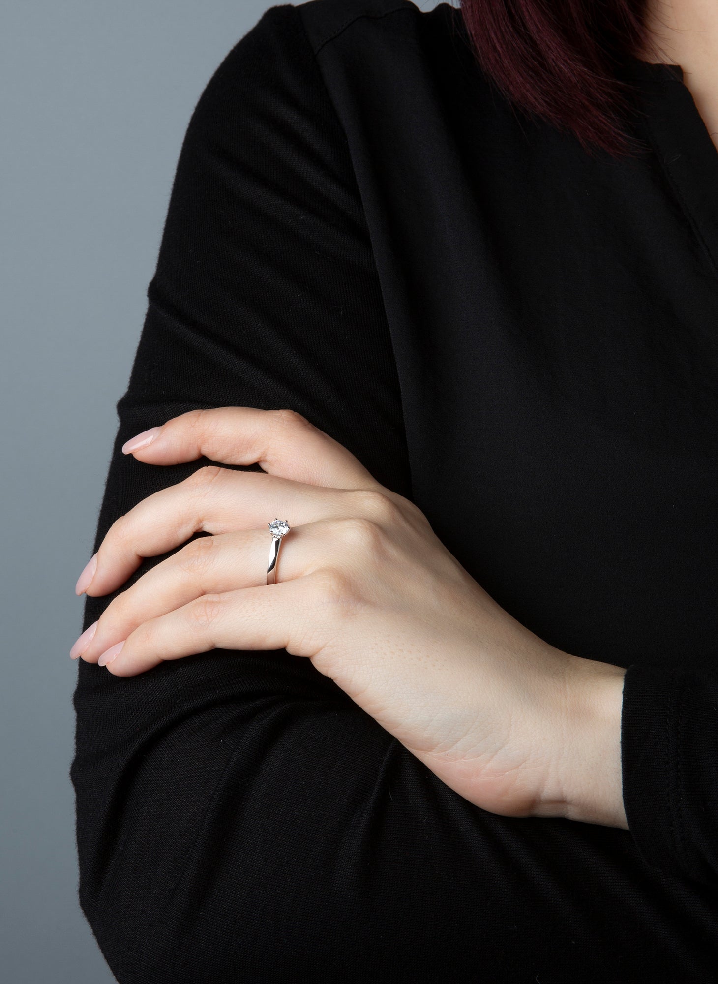 solitaire ring - 1P114