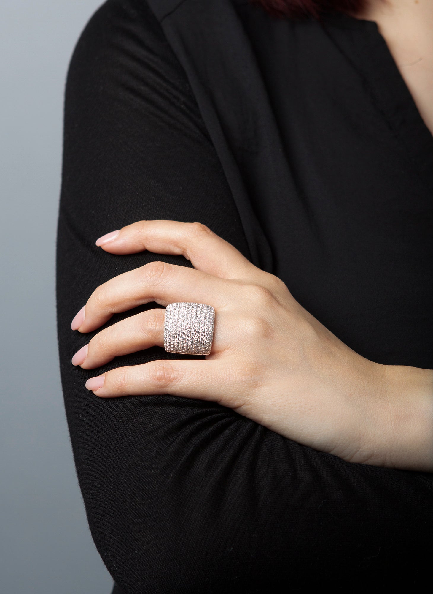 pavé ring - 1P508