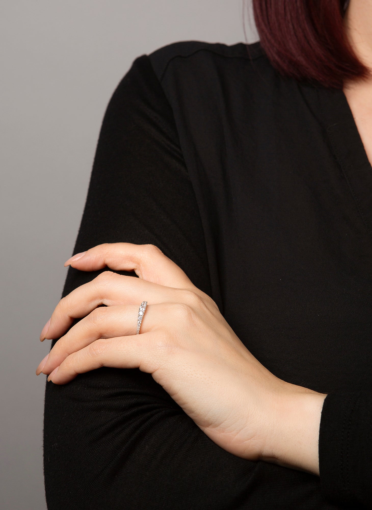 modern woman ring - 1T326