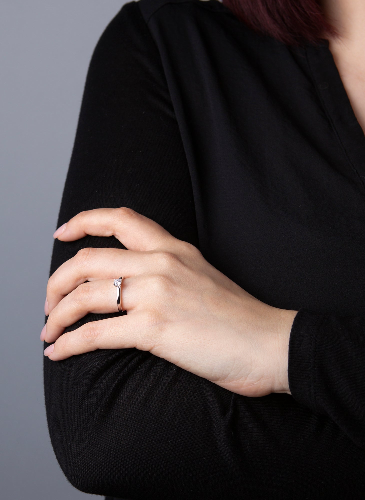 solitaire ring - 1U522