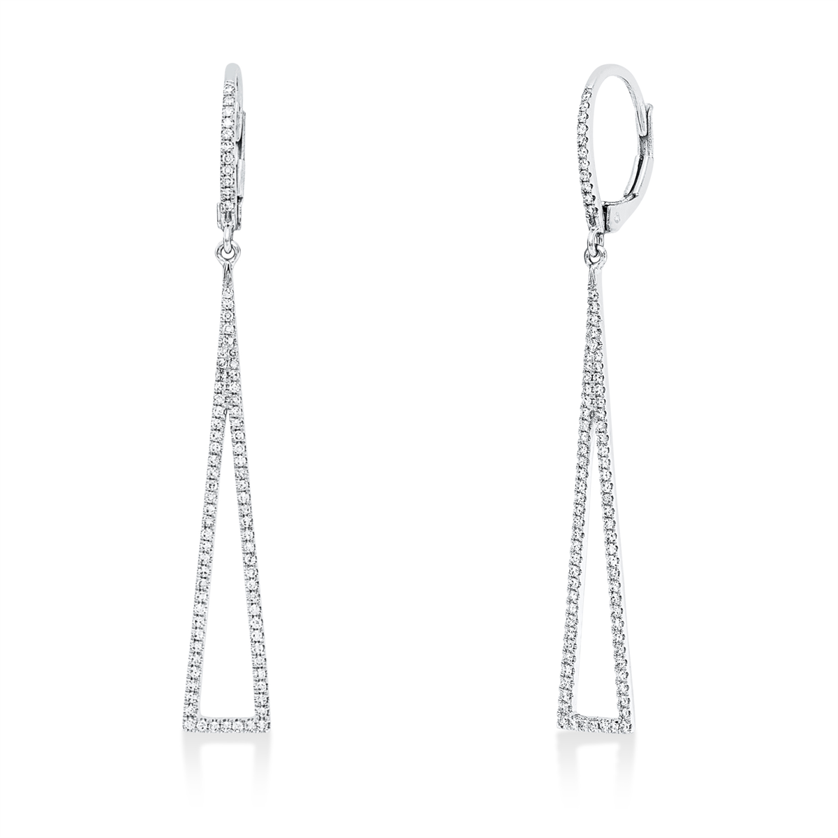 modern woman earrings - 2D406