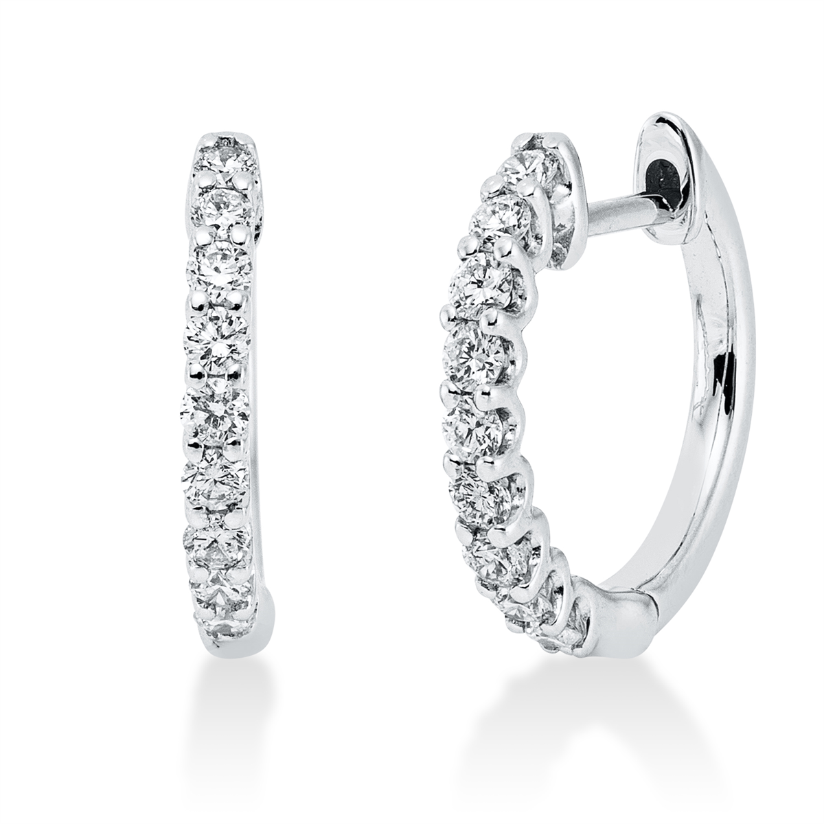 multi-stone hoops & huggies - 2E938